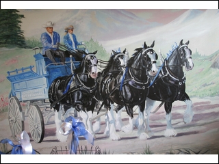 Painting at Lone PIne School